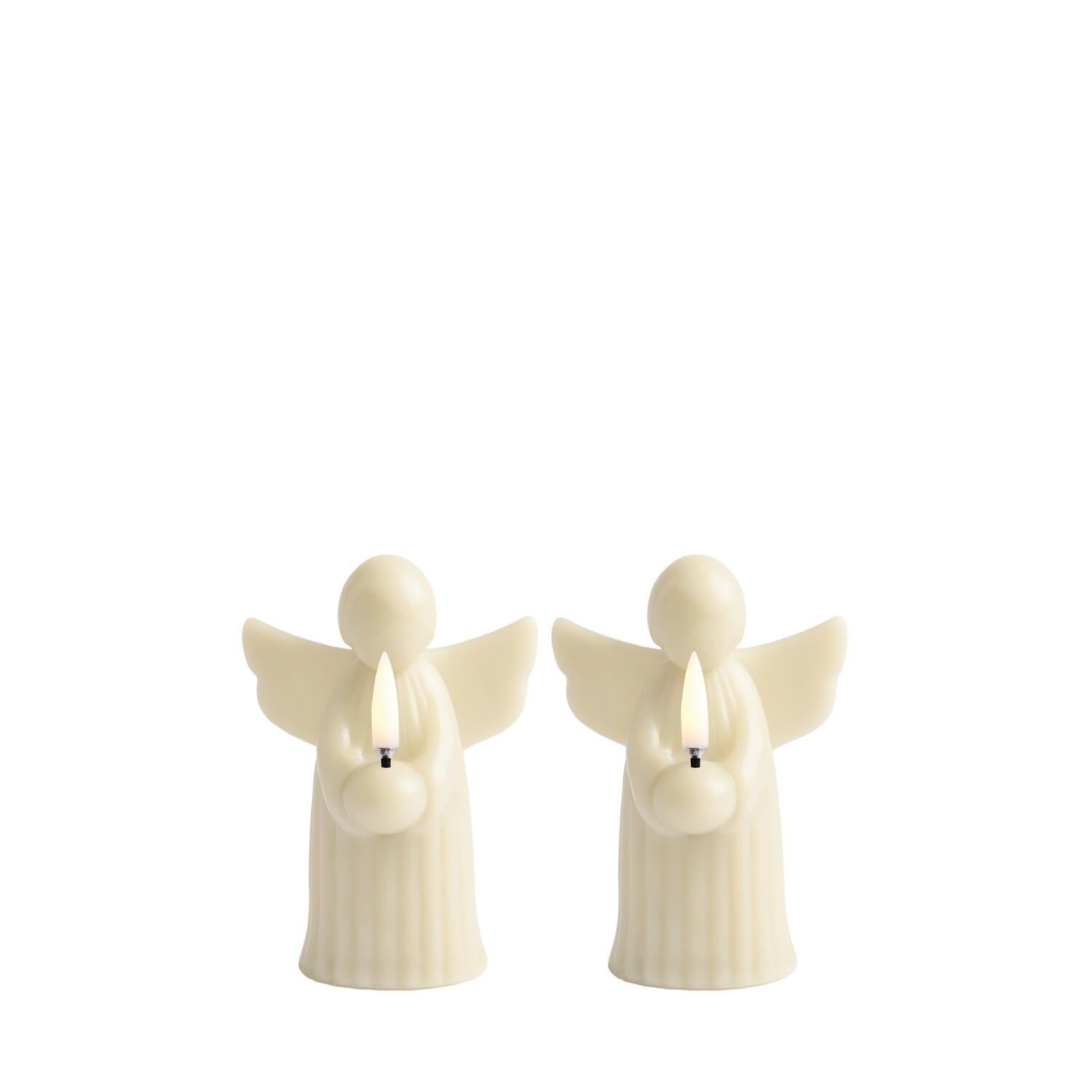 Angel LED lys, Vanilla Smooth - H12 cm